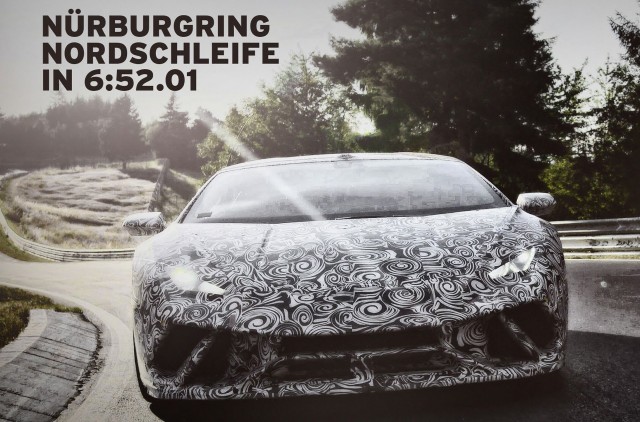 Lamborghini Huracán Performante at the Nürburgring