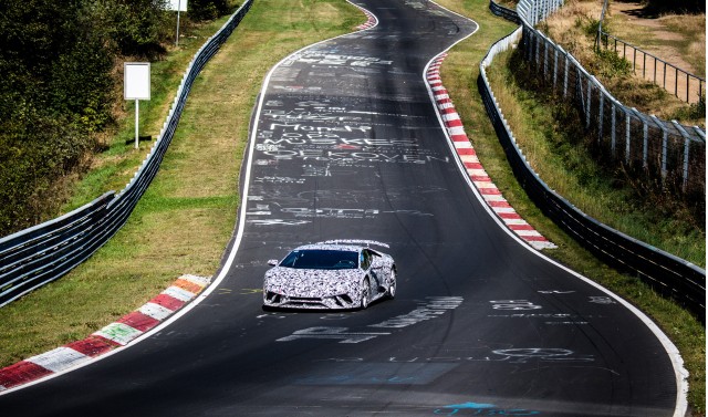 Lamborghini Huracán Performante at the Nürburgring