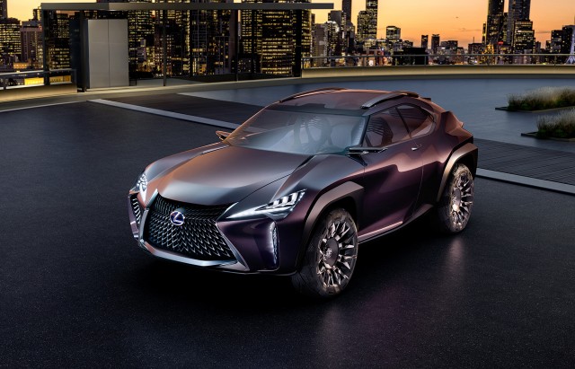 Lexus UX concept, 2016 Paris auto show