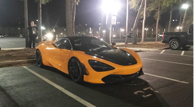 McLaren 720S in Raleigh, North Carolina - Image via Reddit user MyNameIsBUNS