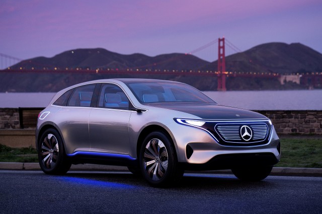 Mercedes-Benz EQ electric car concept  [photo: Axel Harries]