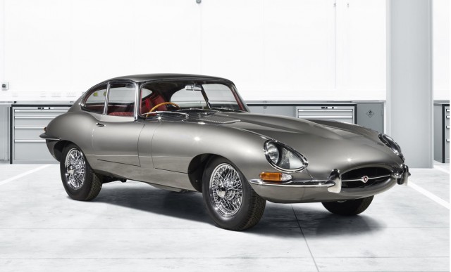 Restored Jaguar E-Type from Jaguar Classic’s Reborn program