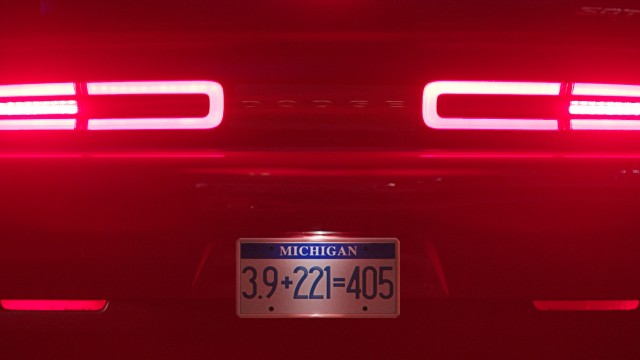 Teaser for 2018 Dodge Challenger SRT Demon debuting at 2017 New York auto show