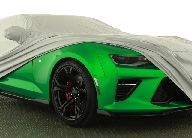 Teaser for Chevrolet Camaro Track concept debuting at 2017 Geneva auto show