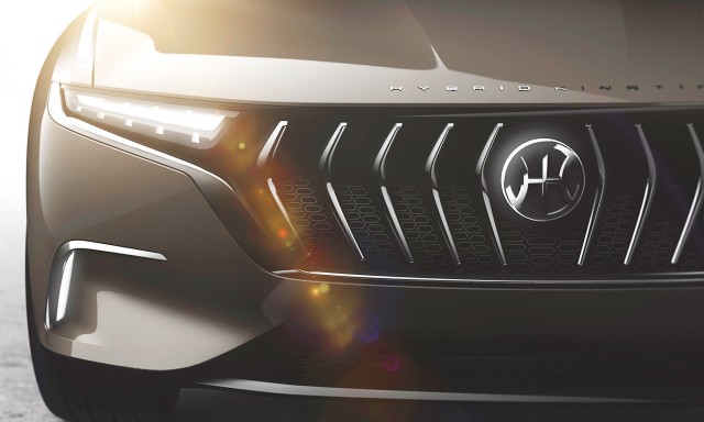 Teaser for Hybrid Kinetic H600 debuting at 2017 Geneva auto show