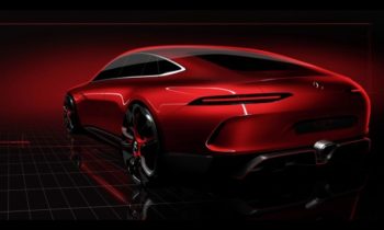 Mercedes-AMG GT sedan concept teased ahead of Geneva show