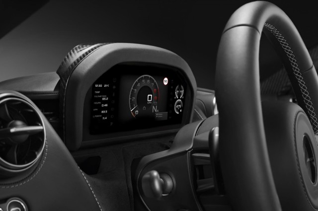 Teaser for new McLaren Super Series model debuting at 2017 Geneva auto show