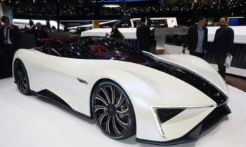 Techrules Ren is an extended-range electric supercar with a central driving position