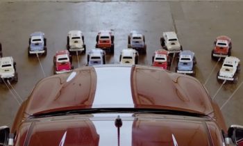 Can 15 R/C pickups pull a life-size Toyota Hilux?