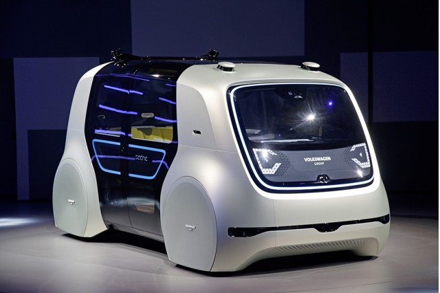 Volkswagen Group Sedric concept, 2017 Geneva auto show