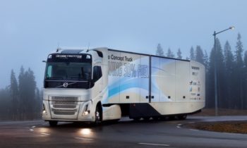 Volvo concept truck made more frugal with hybrid powertrain