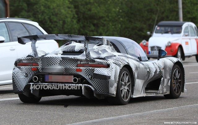 2018 Dallara sports car spy shots - Image via S. Baldauf/SB-Medien