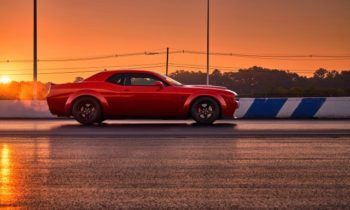 The fat Dodge Demon brakes harder than a Viper ACR