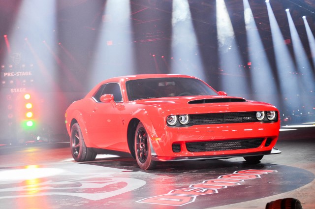 2018 Dodge Challenger SRT Demon, 2017 New York auto show