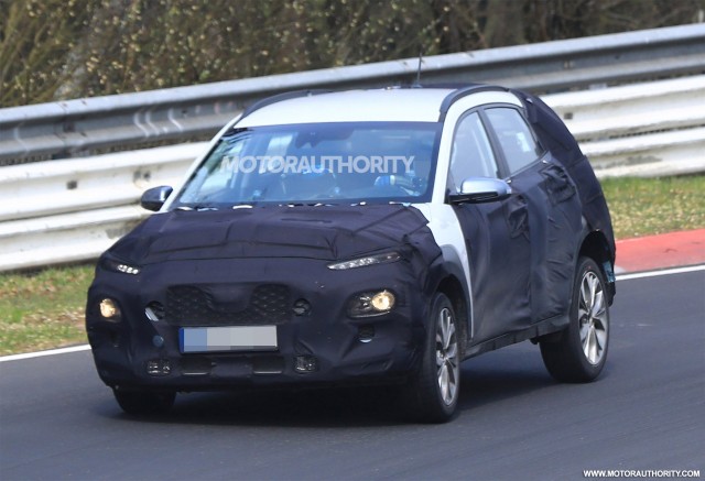 2018 Hyundai Kona spy shots - Image via S. Baldauf/SB-Medien