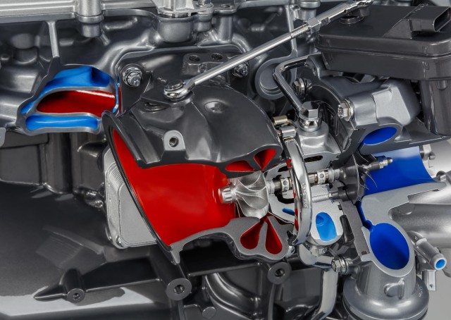 2018 Jaguar F-Type equipped with turbocharged 2.0-liter inline-4 2018 Jaguar F-Type equipped with turbocharged 2.0-liter inline-4