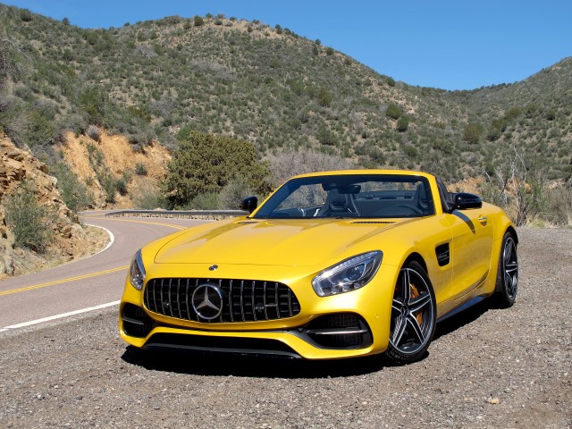 2018 Mercedes-AMG GT C Roadster, Phoenix, Arizona media drive, March, 2017 2018 Mercedes-AMG GT C Roadster, Phoenix, Arizona media drive, March, 2017