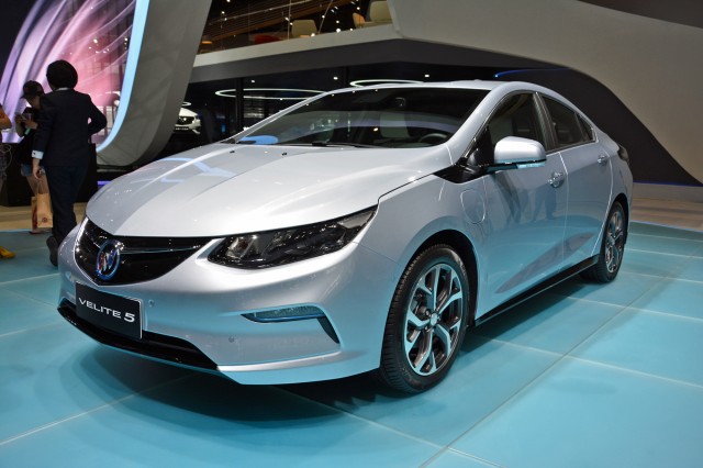 Buick Velite 5, for sale in China, at 2017 Shanghai auto show   [photo: Ronan Glon]