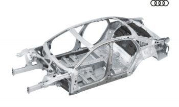 Audi provides look at new A8’s lightweight, multi-material construction