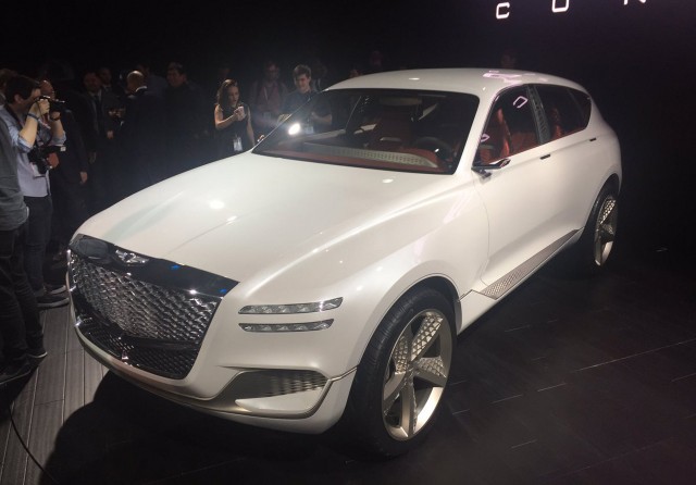 Genesis GV80 concept, 2017 New York auto show