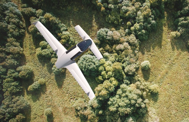 Lilium electric flying taxi