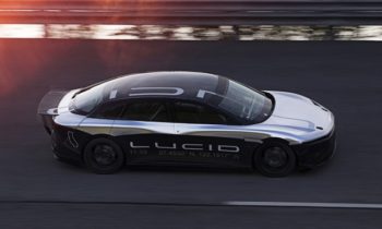Lucid Air hits 217 mph during testing