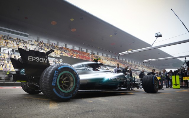 Mercedes AMG at the 2017 Formula One Chinese Grand Prix