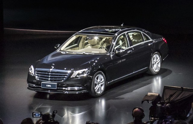 2018 Mercedes-Benz S-Class, 2017 Shanghai auto show