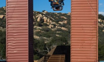 RJ Anderson stunts Polaris RZR XP1K4 for serious off-road action