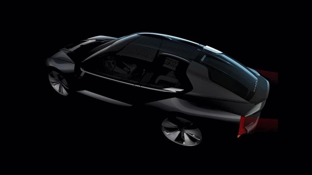 Teaser for Qoros concept debuting at 2017 Shanghai auto show
