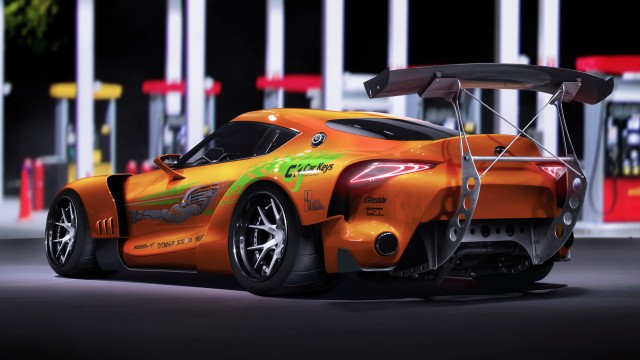 Toyota FT-1 Fast and Furious Supra livery