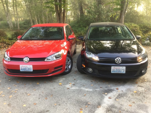 Volkswagen TDI diesel vehicles owned by Phil Grate and family, Seattle, Washington