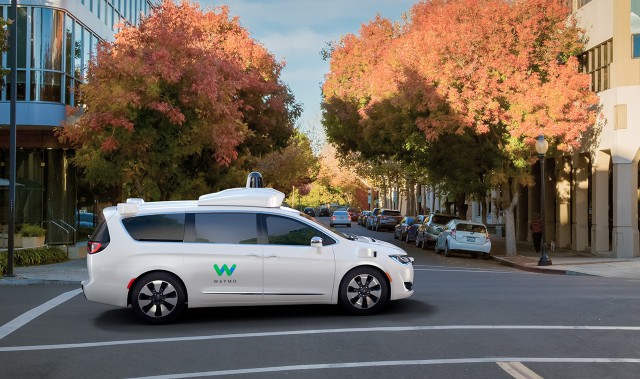 Waymo self-driving prototype