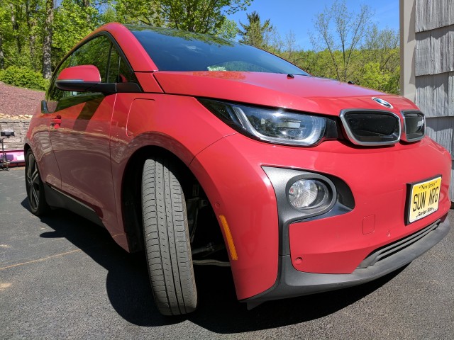 2014 BMW i3 REx range-extended electric car at 3 years [photo: owner Tom Moloughney]