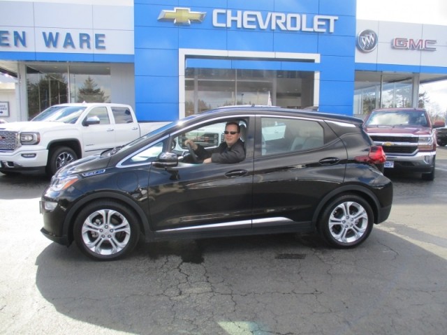First 2017 Chevrolet Bolt EV electric car [photo: Patrick Reid]