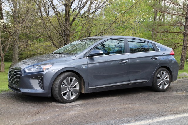 2017 Hyundai Ioniq Hybrid Limited, Catskill Mountains, NY, May 2017