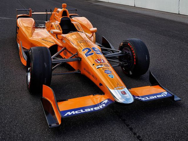 2017 McLaren-Honda-Andretti IndyCar race car