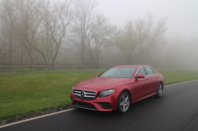 2017 Mercedes-Benz E300 4Matic, Finger Lakes region, NY, April 2017