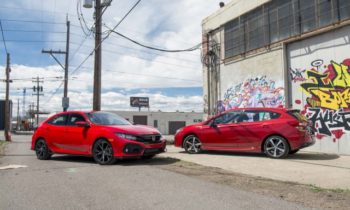 2017 Honda Civic Hatchback vs. 2017 Subaru Impreza 5-Door video compare