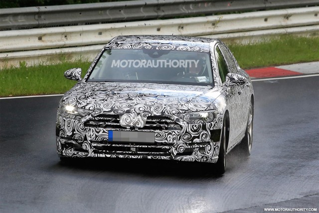 2019 Audi A8 spy shots - Image via S. Baldauf/SB-Medien