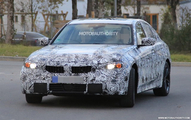 2019 BMW 3-Series spy shots - Image via S. Baldauf/SB-Medien