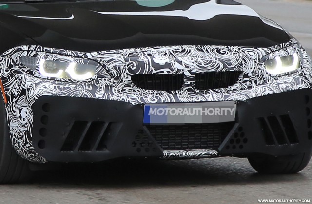 2018 BMW M2 facelift spy shots - Image via S. Baldauf/SB-Medien