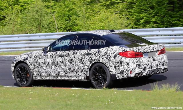 2018 BMW M5 spy shots - Image via S. Baldauf/SB-Medien