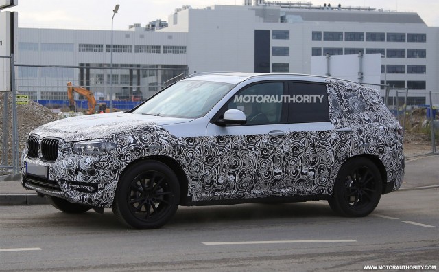 2018 BMW X3 spy shots - Image via S. Baldauf/SB-Medien