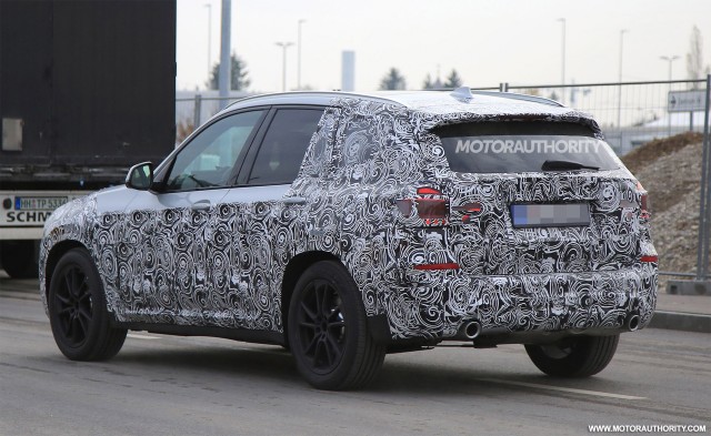 2018 BMW X3 spy shots - Image via S. Baldauf/SB-Medien