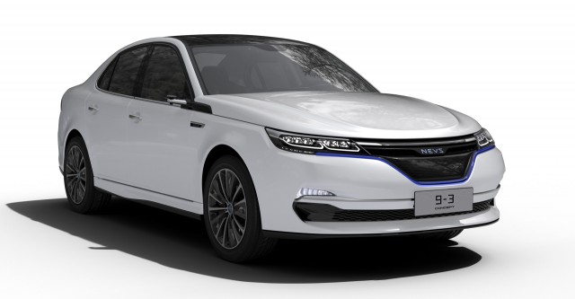 NEVS 9-3 concept, 2017 CES Asia
