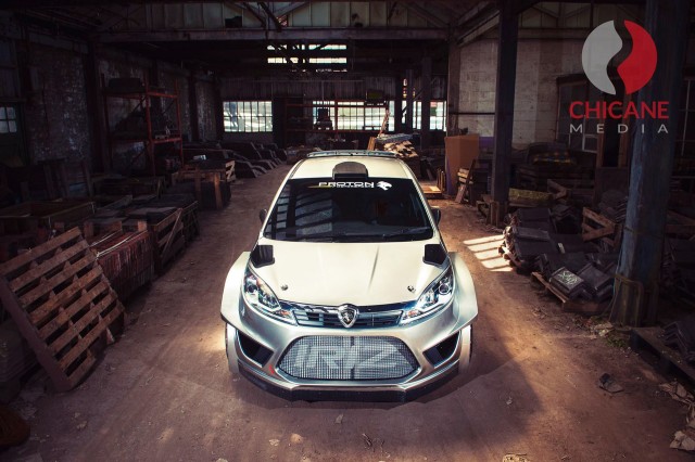 2018 Proton Iriz R5 rally car - Image via James Ward/Chicane Media