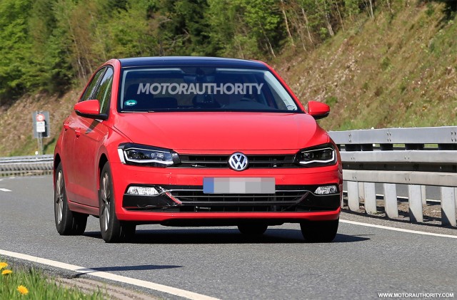 2018 Volkswagen Polo spy shots - Image via S. Baldauf/SB-Medien