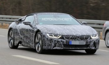 2019 BMW i8 Roadster spy shots