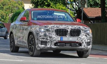 2019 BMW X4 spy shots